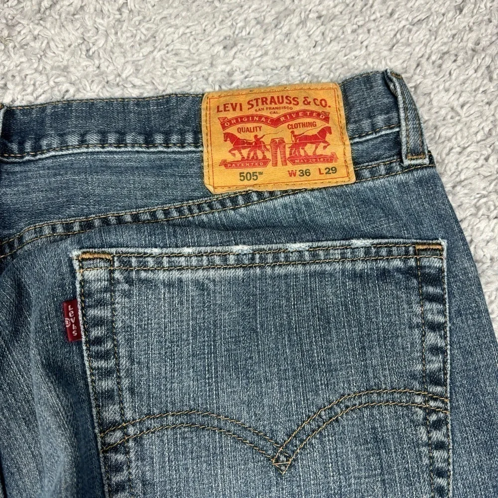 Levi's Jeans Mens 36 x 29 Regular Fit Classic Casual Denim Outdoors Classic